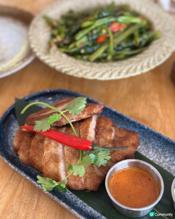 椒鹽雞翼失望😞！冬陰功意粉太酸！🍝