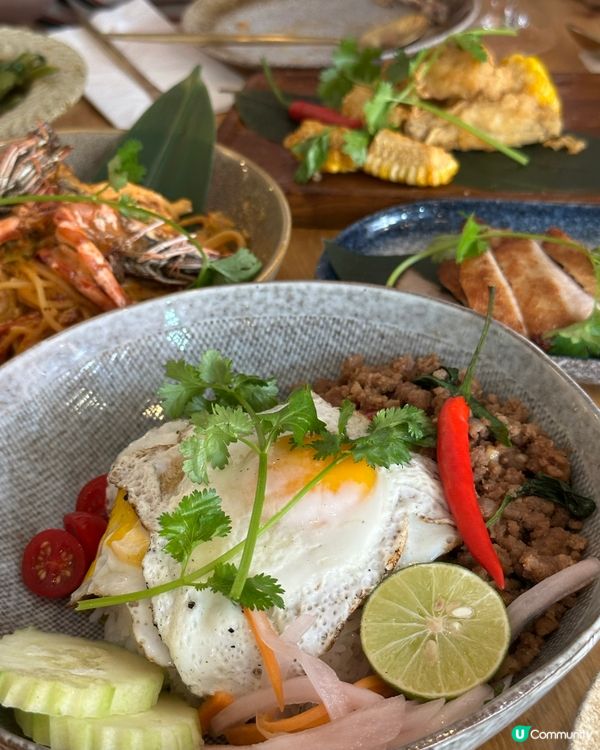 椒鹽雞翼失望😞！冬陰功意粉太酸！🍝