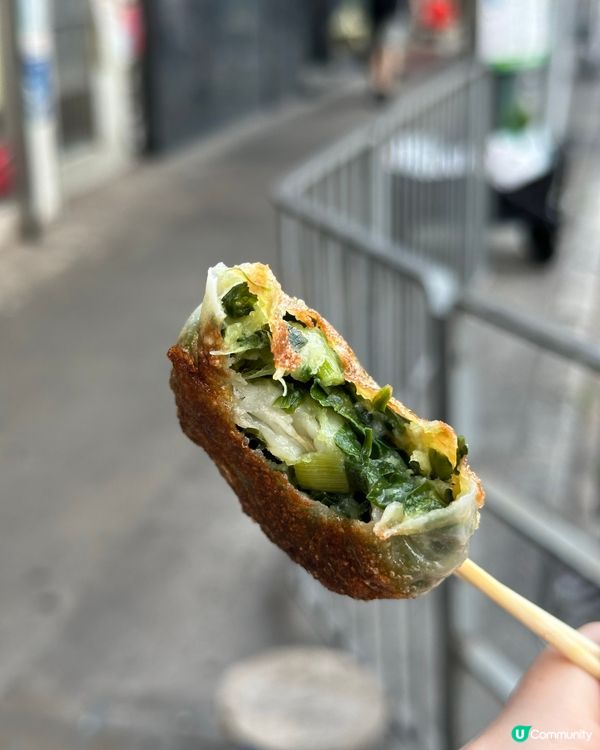 超人氣韭菜餅🤤！