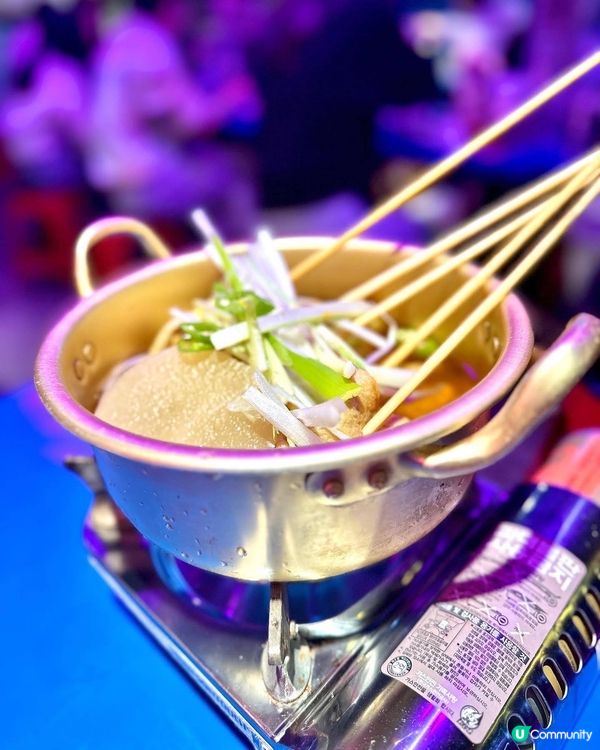 尖沙咀韓國路邊攤❤️‍🔥必食超厚魚糕串串鍋😍