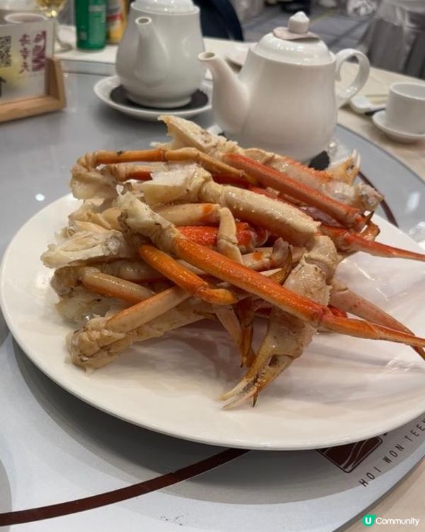 蠔飲鮑食飽，蟹腳放題！