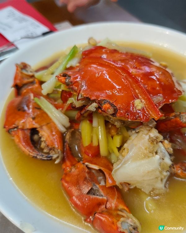 深圳梅林必食！🦀惜亩蟹湯，正到爆！😋