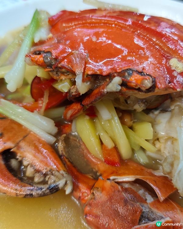 深圳梅林必食！🦀惜亩蟹湯，正到爆！😋