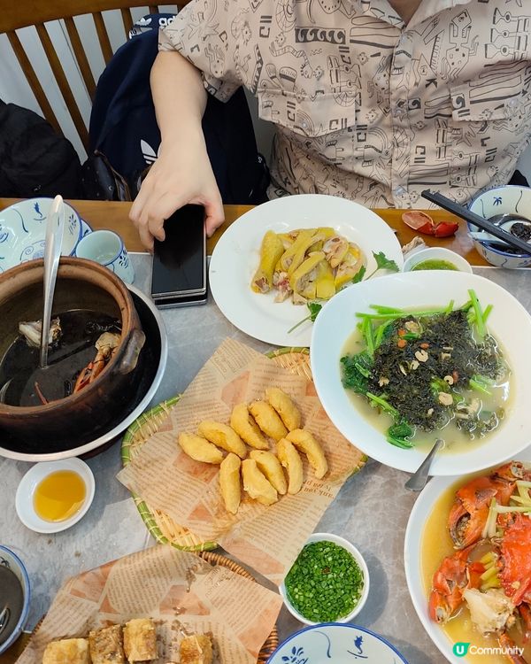 深圳梅林必食！🦀惜亩蟹湯，正到爆！😋