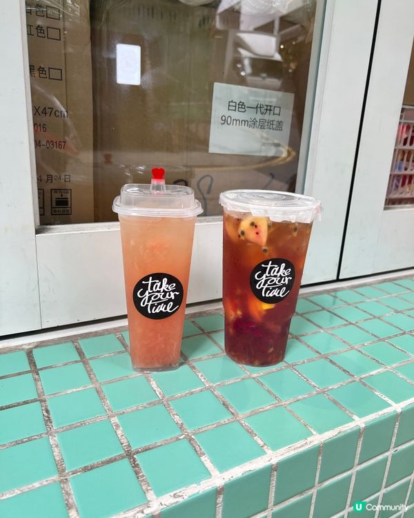 超級水果茶消暑解渴！🍹 桂花烏龍底勁正！