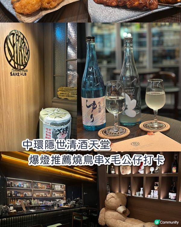 隱世清酒天堂！少女心爆棚毛公仔打卡x爆燈推薦燒鳥串