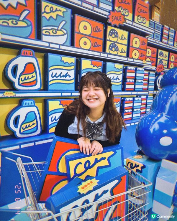 銅鑼灣巨型超市開張！📸 超好影相打卡位！快啲嚟！