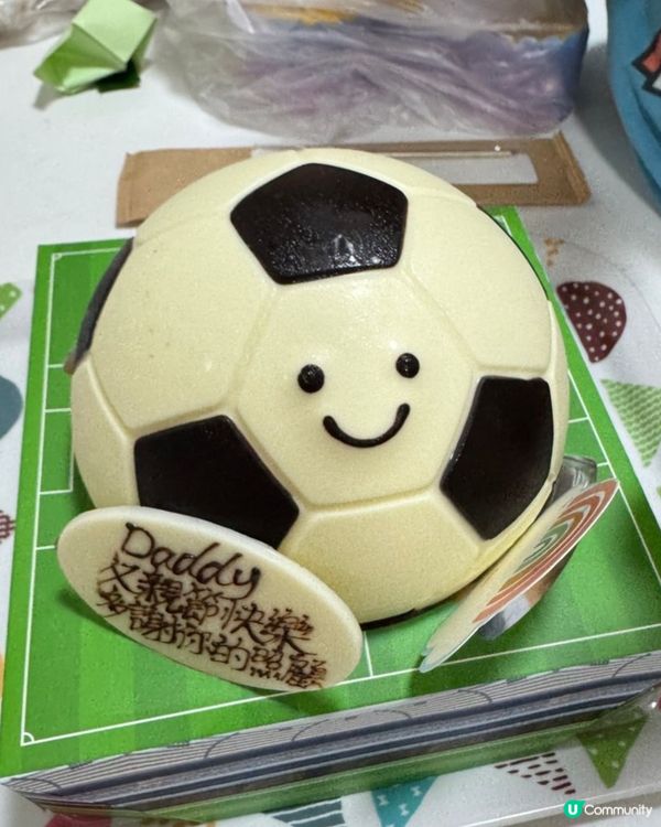 【父親節系列】足球爸爸蛋糕🎂 