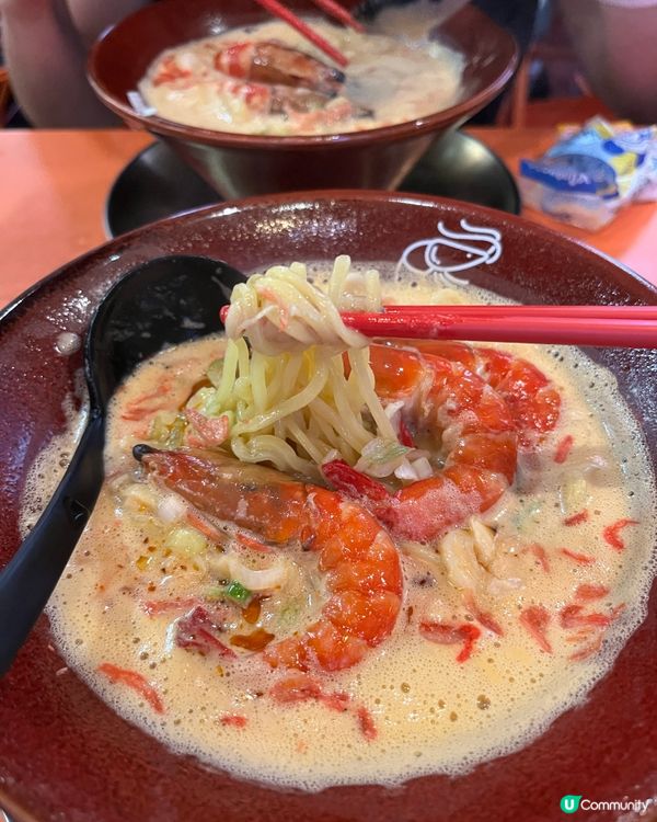 應該用咗爆多蒜頭🧄🧅同蝦🦐整嘅湯🌟但湯已經冇以前咁Rich