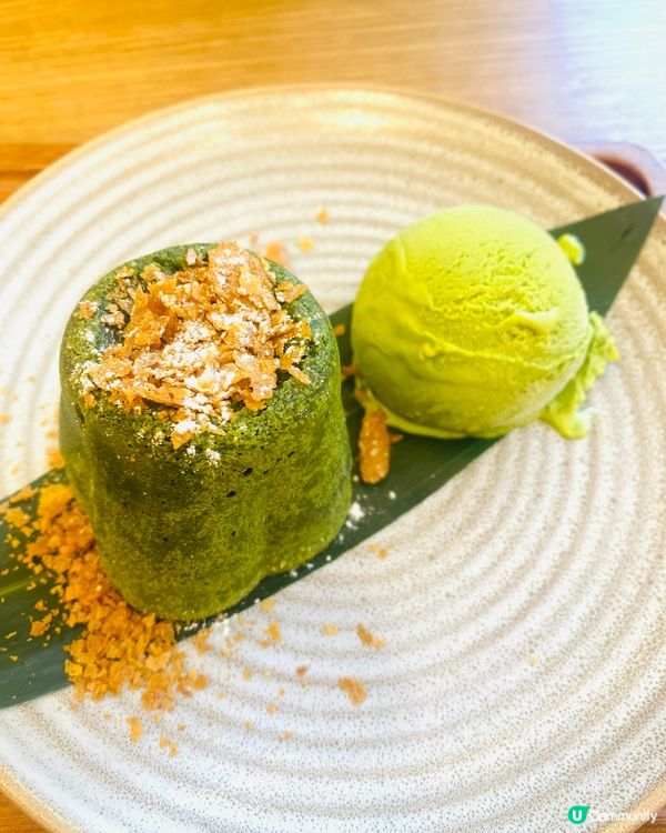 🤍💝食甜品🍧賣相不錯的綠茶心太軟💚