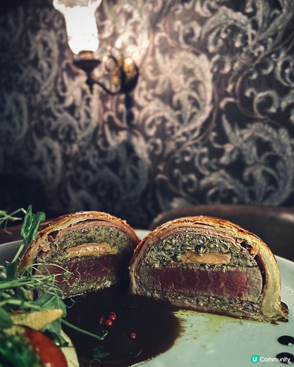 尖沙咀live band 餐廳🪩二人餐勁抵食威靈頓牛柳