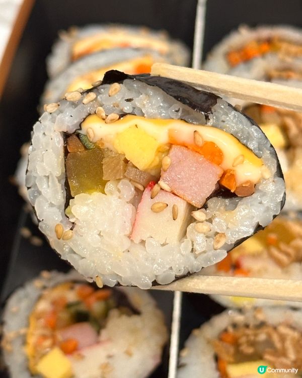 🇰🇷🍙韓國超市Homeplus 紫菜包飯｜兩款口味一盒試哂！