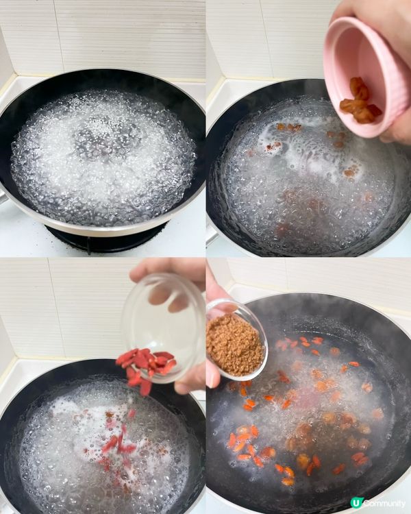 熱辣辣都要滋潤下！龍眼杞子鮮奶西米露🤤 養生必備！