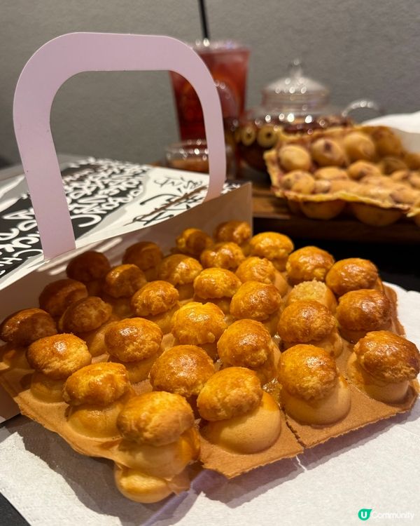 慈善店香港首間菠蘿包雞蛋仔體驗😋 幫人又醫肚！