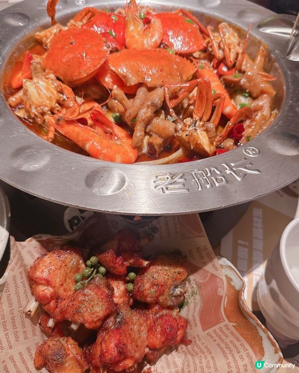 人氣星空下嘆惹味肉蟹煲 