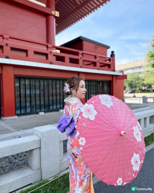 【去日本要收藏起來🇯🇵！淺草和服店推薦👘】