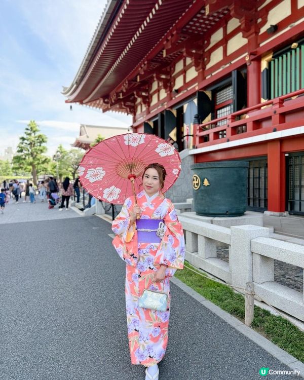 【去日本要收藏起來🇯🇵！淺草和服店推薦👘】