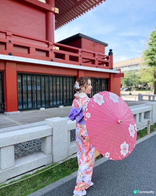 【去日本要收藏起來🇯🇵！淺草和服店推薦👘】