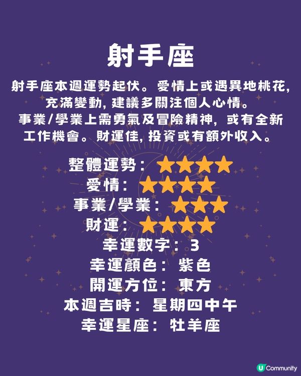 12星座本週運程(16/6-22/6)🌟