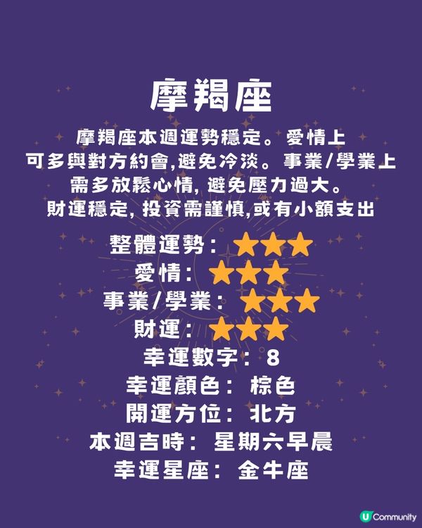 12星座本週運程(16/6-22/6)🌟