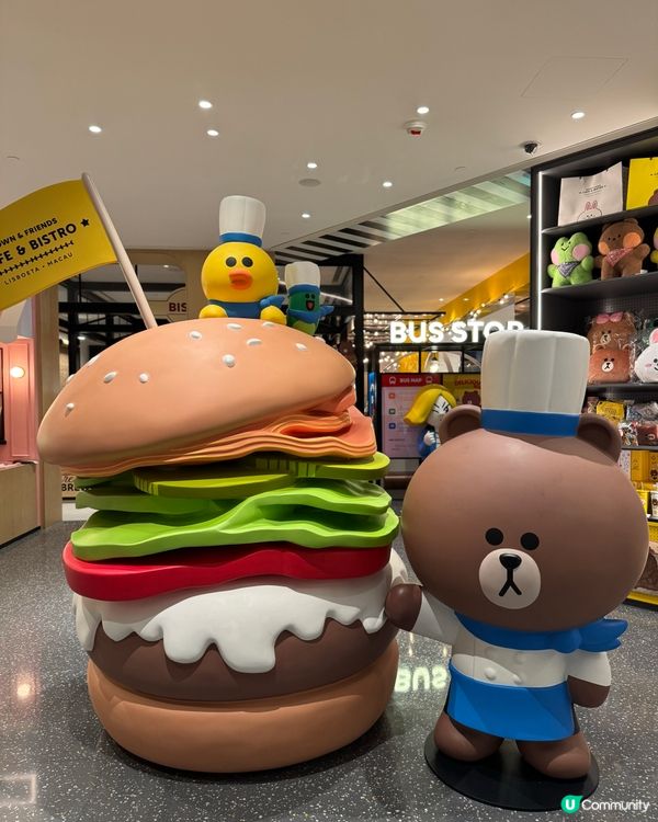 LINE FRIENDS粉絲必訪！超萌主題餐廳登陸葡京人🇲🇴 