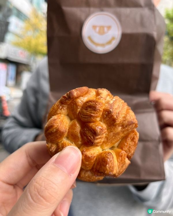 🇰🇷🥐弘大新發現｜Bella Croissant 開酥麵包店
