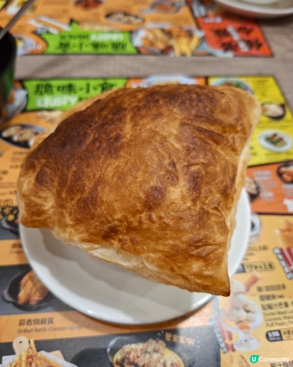 沙嗲王二人餐🤤酥皮湯+漢堡扒+咖喱飯😍