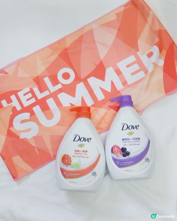 Dove Go Fresh最新花果香味