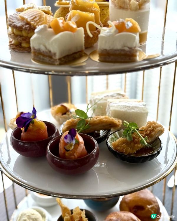 🌤️人均百幾！抵食高空high tea