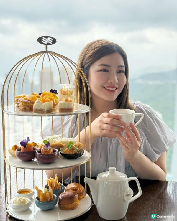 🌤️人均百幾！抵食高空high tea