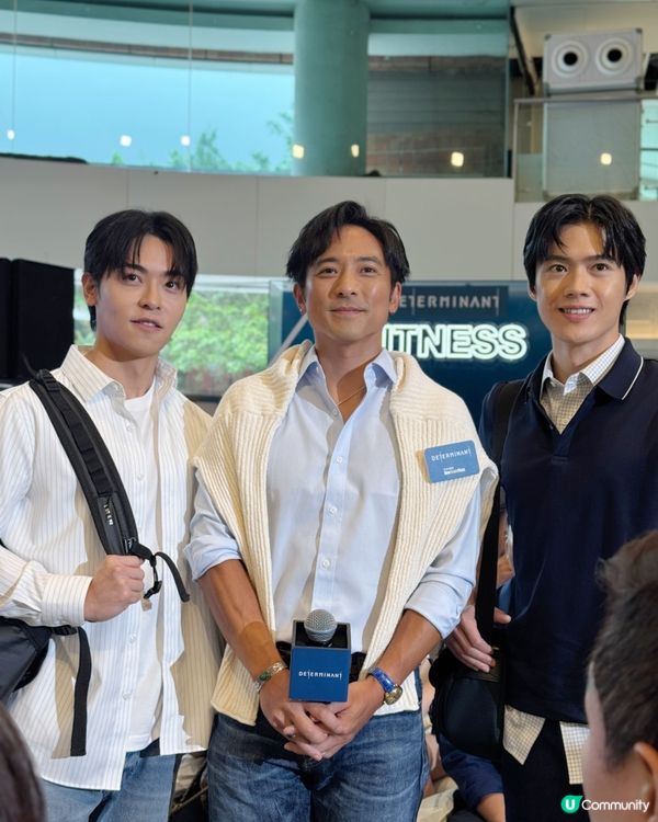 型男齊集！恤衫品牌活動🤩👔✨