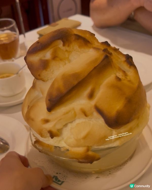 百年歷史老字號港式西餐廳 💕 招牌甜品 💕 巨型梳乎厘