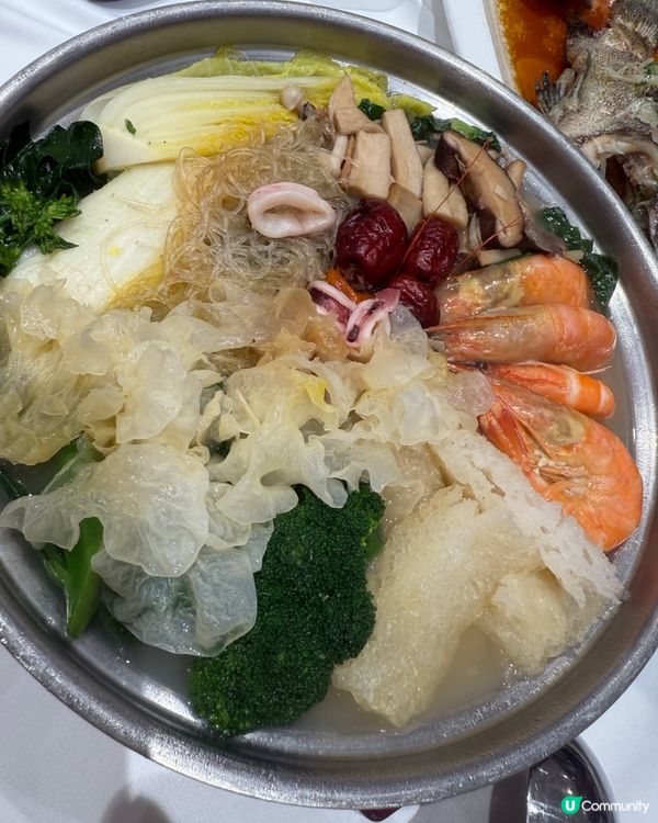 鮮蝦雜菜煲