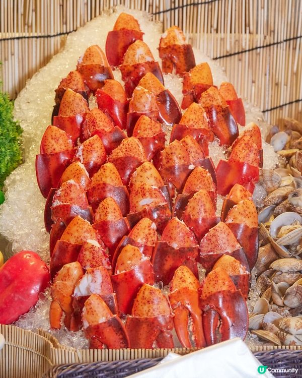 震撼海鮮山🦞🦀銅鑼灣夜景超值自助餐 