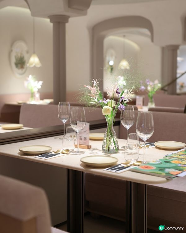 置身於花花世界中的午餐💕🍽️ 銅鑼灣花廚 