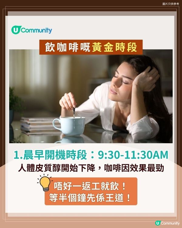 【🕒打工仔必睇】咖啡飲錯時間=白飲！返工醒神全攻略