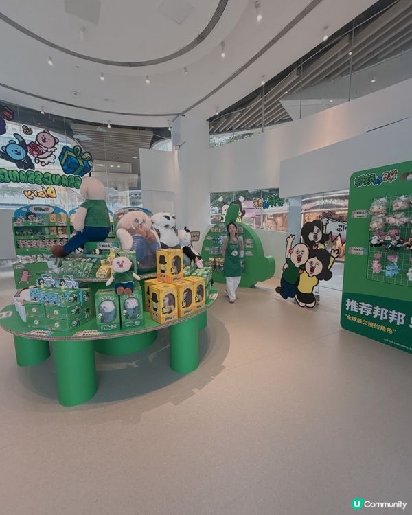 深圳商場撞見邦邦！🤩 周邊超可愛！📸