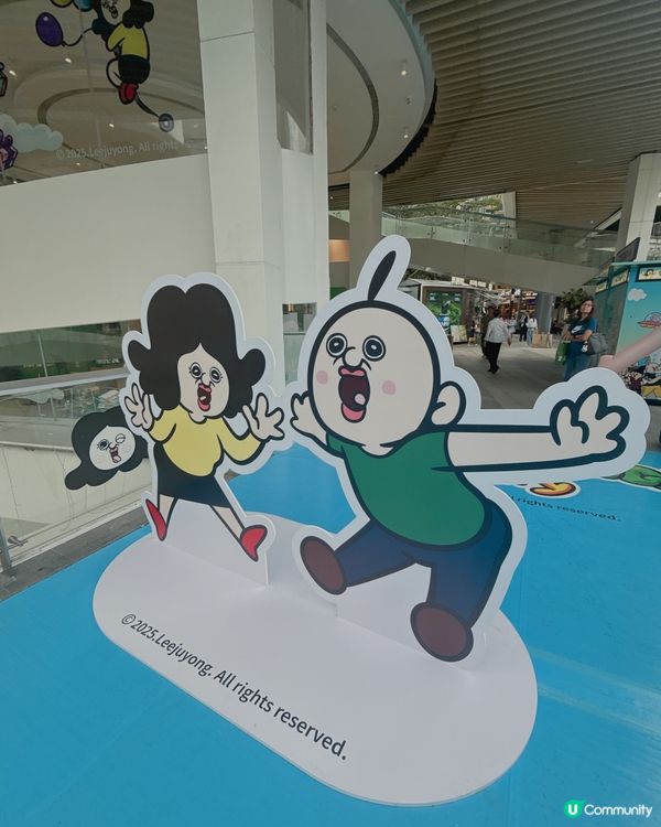 深圳商場撞見邦邦！🤩 周邊超可愛！📸