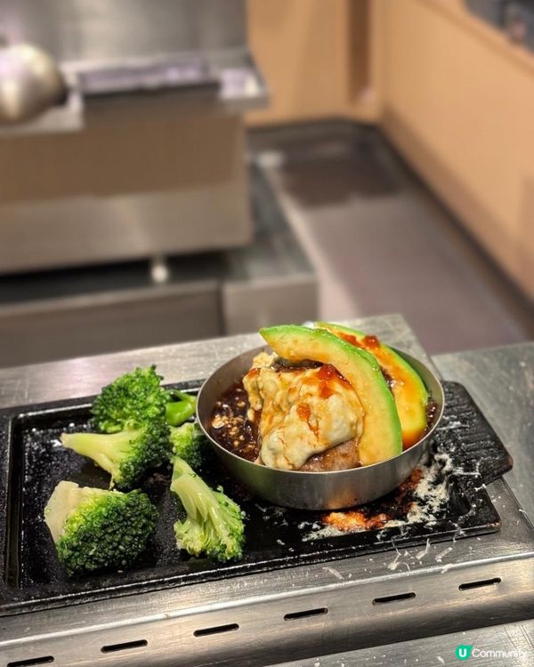 【肉肉大米｜沙田新城市鐵板漢堡套餐｜三款漢堡＋無限任食西蘭花＋湯飯超滿足！】