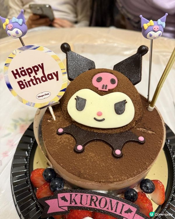 😈KUROMI cake@東海堂😈