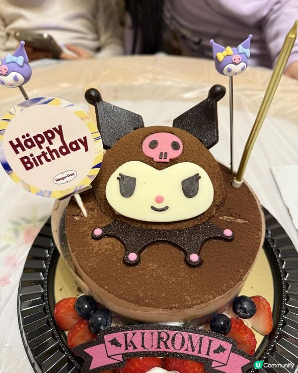 😈KUROMI cake@東海堂😈