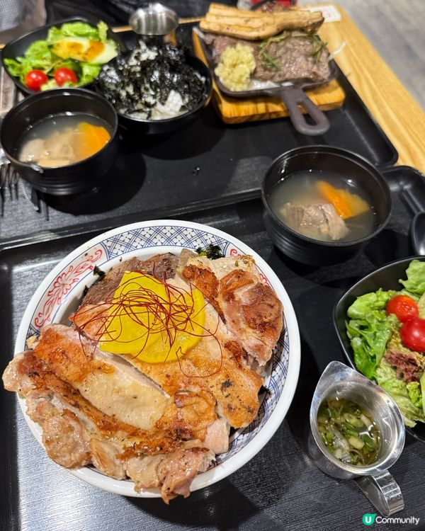 觀塘駱駝漆日式料理丼飯｜主打牛舌