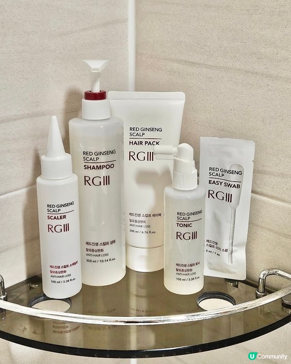 【實測】🇰🇷韓國Daiso紅參防脫髮5件套‼️KO頭皮問題‼️