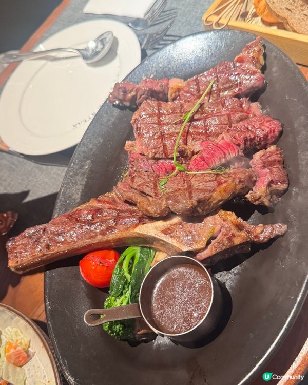 深圳必食😋戰斧牛扒雙人餐🥩🤤 