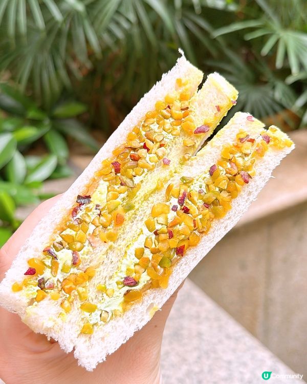 🎏今日新出即發現‼️7仔開心果忌廉三文治💚