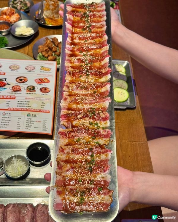 1.  深圳東京燒肉🇯🇵！半米長肉肉🤤！打卡必去！🔥