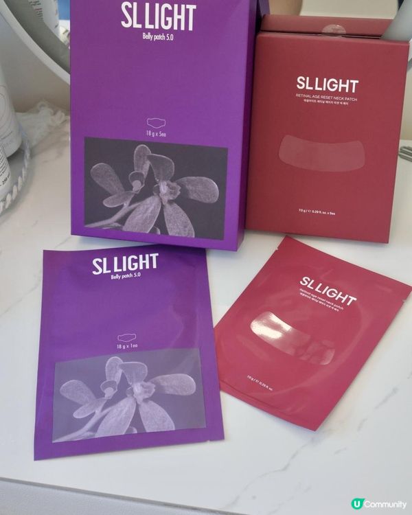 🌻Sllight x 「A醛逆齡袪紋頸膜」+「腹部溶脂緊緻貼片」✨