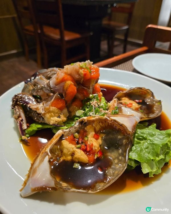 入座慢啲都值！醬油蟹超鮮味😋！打卡一流📸！