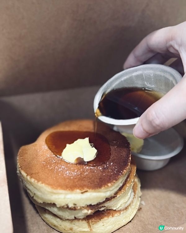 灣仔cafe班戟🥞！厚身綿密，甜而不膩😋！