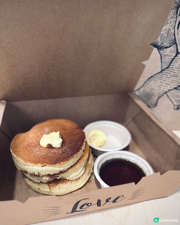 灣仔cafe班戟🥞！厚身綿密，甜而不膩😋！